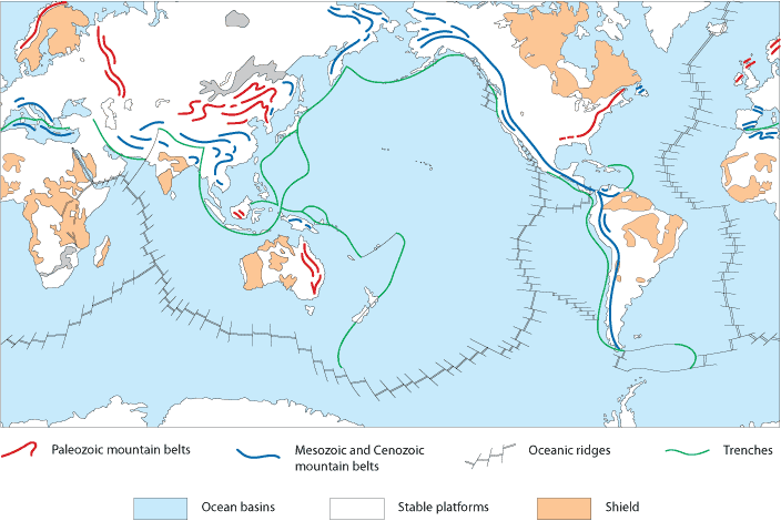 Geologic Map of Earth