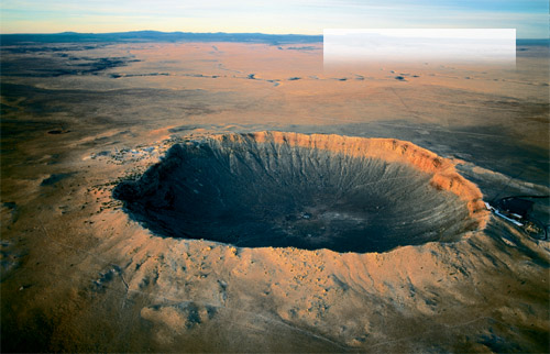 meteor crater