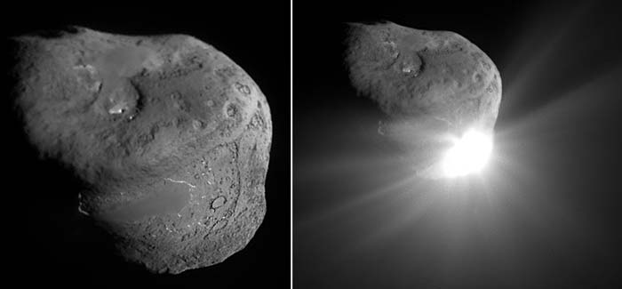 The nuclei of three other comets