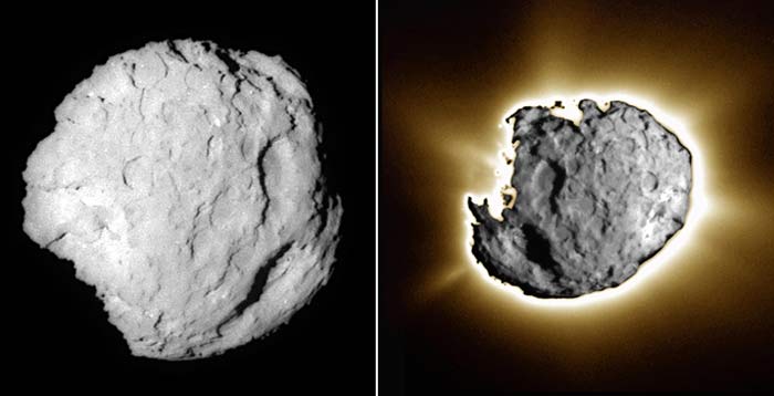 The nuclei of three other comets